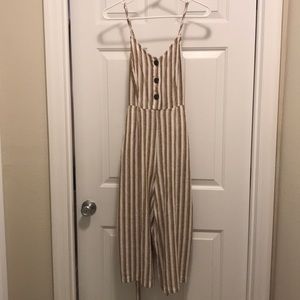 Universal Thread Striped Jumpsuit with tags